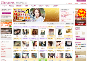 site screen shot
